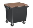 Conteneur poubelle 1000L en plastique recyclé