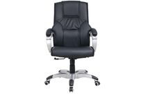 Manutan Expert - Fauteuil de direction Zit Noir - Ergonomique Télétravail - 120 kg Max