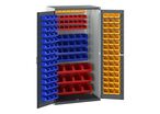 Armoire lourde CUBIO équipée de bacs  - Hauteur 2000 mm
