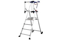 Duarib - Plateforme roulante Perform 4 marches - Aluminium - Hauteur de travail 2.95m - Charge 150kg - Norme EN 131