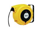 Zeca - Enrouleur de mise à la terre fixe et pivotant 16m 6mm² H05VV-F IP42 - 15% recyclé