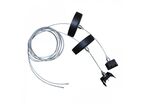 Kit de suspension pour Rails Triphasés - Noir