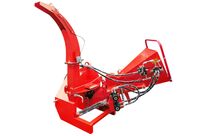 Broyeur de branches 100 mm pour tracteur - Cardan et attelage trois points - Rouleau d&amp;#039;alimentation hydraulique Torros HHP100H