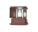 Applique Murale Couleur Cuir IP65 Cube pour Ampoule G9