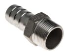 Raccordement de tuyauterie industrielle | Mamelon inox 316 RS PRO mâle 3/4" – mâle 20 mm