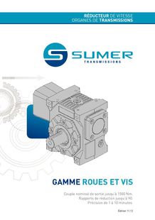 Catalogue SUMER Roue et vis