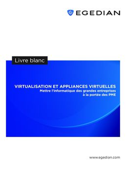 Livre blanc : La virtualisation pour les PME