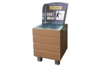 Collecteur de mégots grande contenance - 5000 mégots