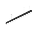 Réglette Suspendue 120 cm Noire 48W CCT - 3000K/4000K/6000K