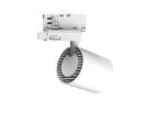 Spot LED sur Rail Blanc TriphasÃ© 24W 36Â° TRIAC Dimmable - Blanc Chaud 2300K - 3500K