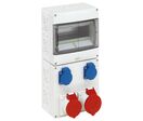 Combinaison de prises STV 922-S BE/FR | SPELSBERG GMBH