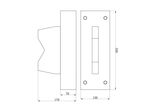 Bloc en V presses d'atelier 100 t 350 x 130 x 170mm MW Tools PBL100T
