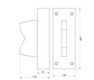 Bloc en V presses d'atelier 100 t 350 x 130 x 170mm MW Tools PBL100T