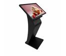 Écran Publicitaire Tactile 43" Horizontal Forme K Android 2K sur Pied - Commerces et