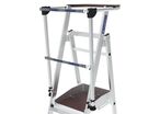 Tubesca-Comabi - Plateforme Stabil 1 Marche Aluminium - Charge 150kg - Hauteur Travail 2.30m - Idéale Pro