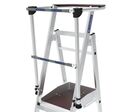 Tubesca-Comabi - Plateforme Stabil 1 Marche Aluminium - Charge 150kg - Hauteur Travail 2.30m - Idéale Pro