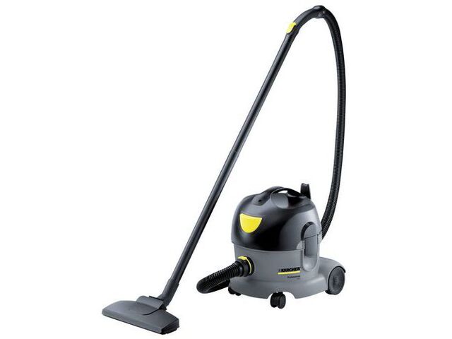 Karcher - Aspirateur à poussière T 7/1 - 7 L - 800W - Gris - Compact et Puissant