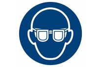 Panneau d’obligation protection oculaire | Type 01200