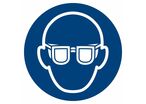 Panneau d’obligation protection oculaire | Type 01200