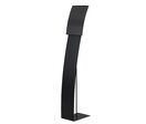 Porte-Visuel Signalétique A4 Black-Line NOIR H.150xL.24 cm