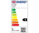 Spot LED Encastrable Rond BLANC 3W Transformateur Intégré - Blanc Chaud 2300K - 3500K