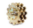 Roues dentées: Roue Triplex pour chaîne de barrage