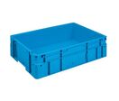 UTZ - Bac Eurotec Norme Europe 400x300x120mm 10L Bleu - Gerbable 500kg - Polypropylène Recyclable