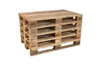 Manutan Expert - Palette Europe Bois ISPM 15 - Lot de 5 - 1200x800 mm - Charge 4000 kg Statique