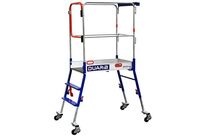 Duarib - Plateforme roulante Gazelle RS PIRL - Acier Galvanisé - 2.8m Hauteur Travail - Charge 150kg - NF