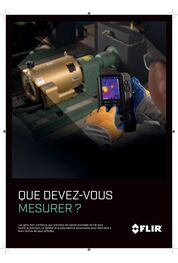 Catalogue des caméras thermiques et outils de mesure FLIR 