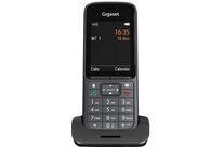 Gigaset - Combiné sans fil SL800H Pro DECT/GAP - Anthracite - 15h Conversation - 300h Veille - Mains Libres - Répondeur