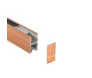 Suspension Linéaire 38W Effet Bois CCT - 2800K/4500K/6000K