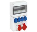 Combinaison de prises STV 1224-S BE/FR | SPELSBERG