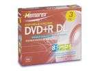 2.4x DVD+R Double Layer 3 Pack