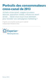 Catalogue Livres blancs : Livre blanc : Portraits des consommateurs cross-canal