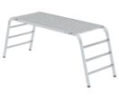Poste de travail sécurisé | Plateforme de travail pliable aluminium antidérapante R10