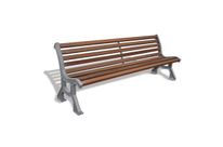 Banc Roda 2000 teinte acajou