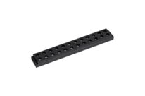Projecteur LED 10W 24cm Noir pour Rail Magnétique Extra Plat MM30 - Blanc Neutre 4000K - 5500K