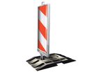 Balise temporaire de signalisation K5C - Classe 1 ou 2 double face