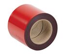 Bande Magnétique Effaçable 100 Mm X 10 M Rouge - Manutan