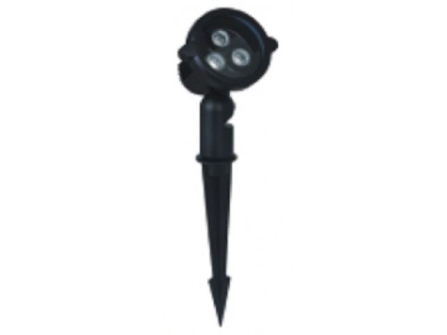 Spots orientables pour parc et jardin de 3*1 watts