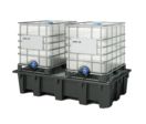 Bac de rétention pour 2 IBC – 1 050 litres | CIVBR-1050