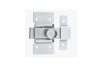 THIRARD - Verrou pour porte de meuble targette zinguée pêne plat 40 mm