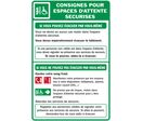 Consignes pour espaces d’attente sécurisés
