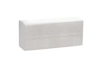 Manutan Expert - Essuie-mains plié en Z recyclé blanc - 2 plis - 20.6 x 24 cm - Éco-responsable