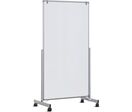 Maul - Tableau blanc mobile pro easy2move - 180x100 cm - Magnétique et Laqué - Aluminium