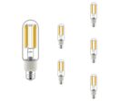 Pack de 6 - Ampoule LED E40 38W à Filament T46 - Blanc Neutre 4000K - 5500K