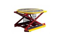 Table élévatrice à niveau constant et plateau pivotant à 360°