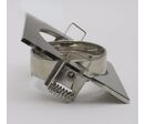 Support Spot Carré Orientable - Inox