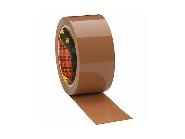 Ruban adhésif polypropylène silencieux Scotch® 3M 3121 - HAVANE 48 mm x 100 m